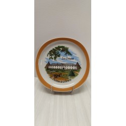 Assiette porcelaine le Creusot verrerie